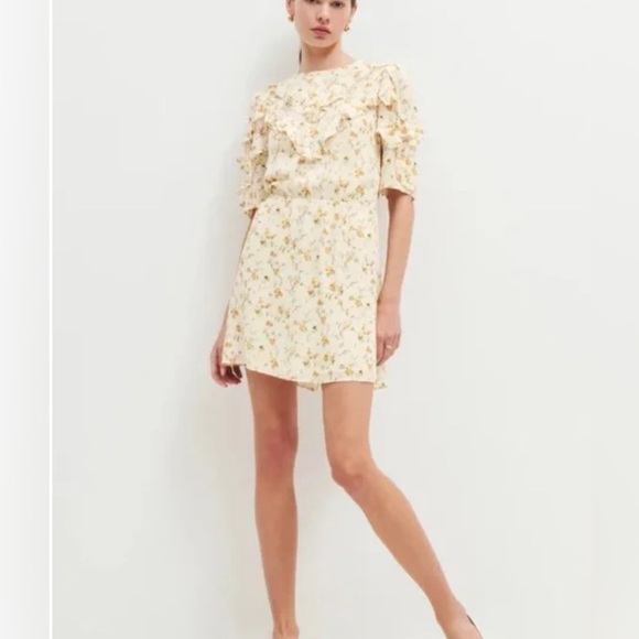 NWT Reformation Malachi Floral Mini Dress in Julius sz 10 - Picture 2 of 6